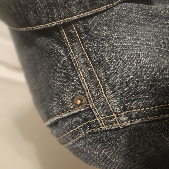 Wet Seal Dark Blue Jean Jacket - Picture 5 of 6